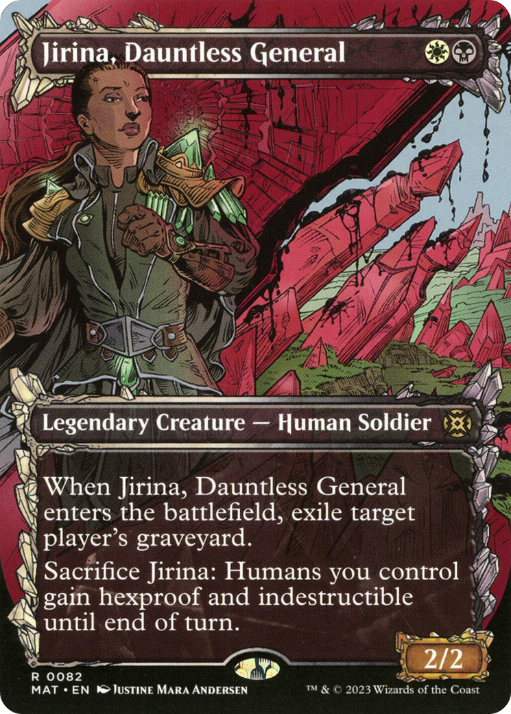 Jirina, Dauntless General (Showcase) [March of the Machine: The Aftermath] | Gate City Games LLC