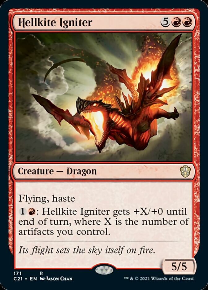 Hellkite Igniter [Commander 2021] | Gate City Games LLC