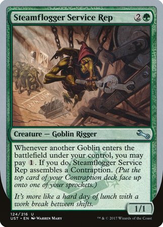 Steamflogger Service Rep [Unstable] | Gate City Games LLC