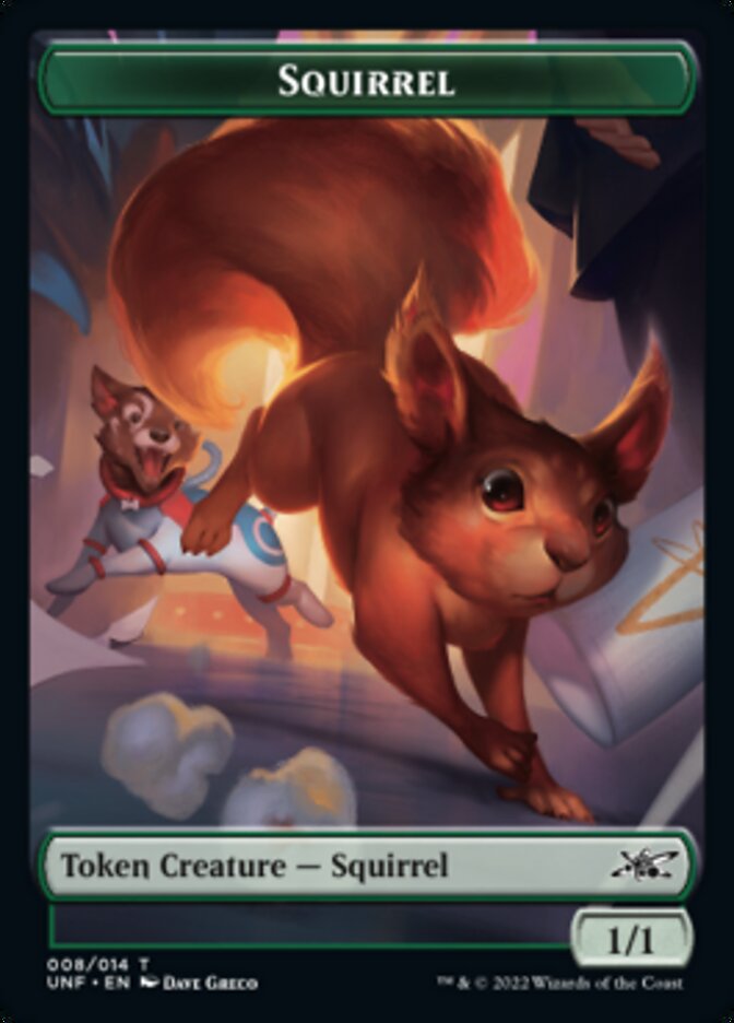 Squirrel Token [Unfinity Tokens] | Gate City Games LLC