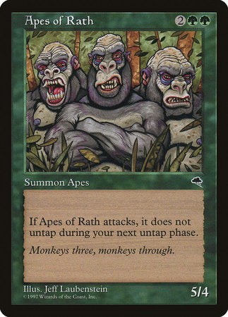 Apes of Rath [Tempest] | Gate City Games LLC