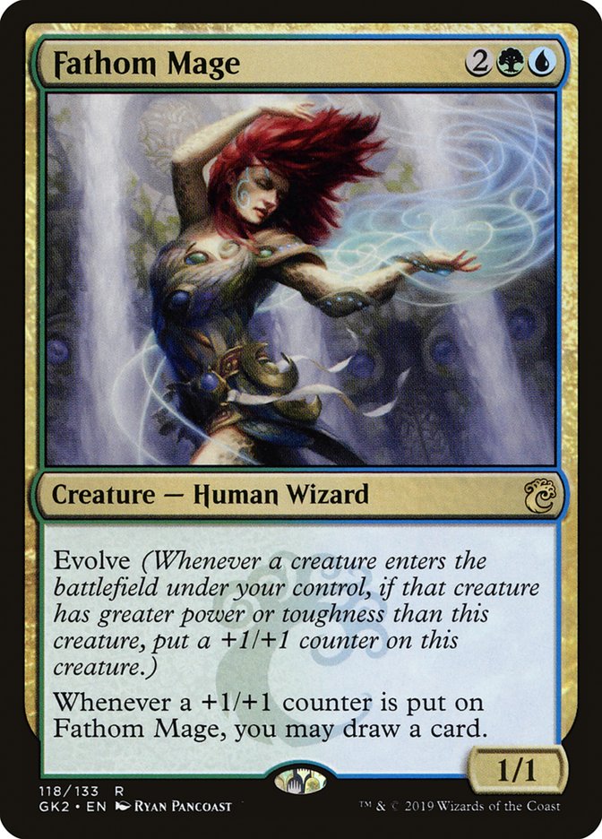 Fathom Mage [Ravnica Allegiance Guild Kit] | Gate City Games LLC