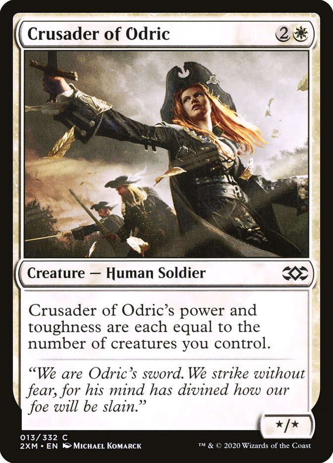 Crusader of Odric [Double Masters] | Gate City Games LLC