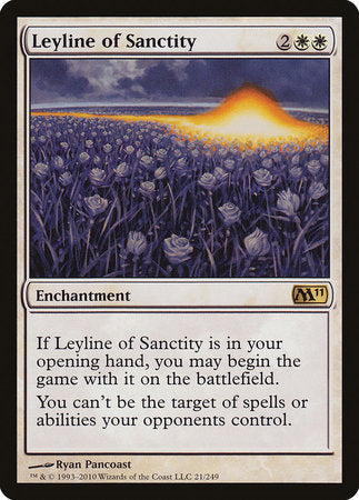 Leyline of Sanctity [Magic 2011] | Gate City Games LLC