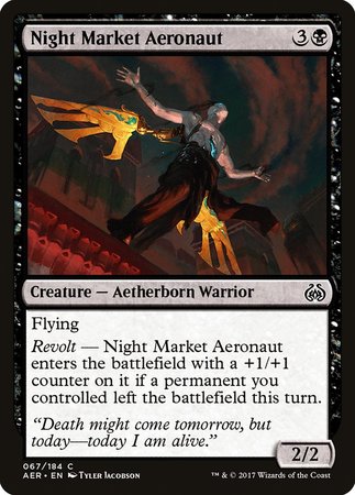 Night Market Aeronaut [Aether Revolt] | Gate City Games LLC