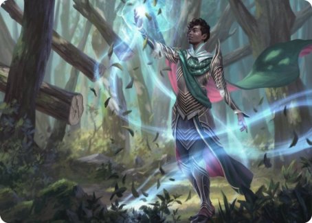 Dragonsguard Elite Art Card (15/81) [Strixhaven: School of Mages Art Series] | Gate City Games LLC