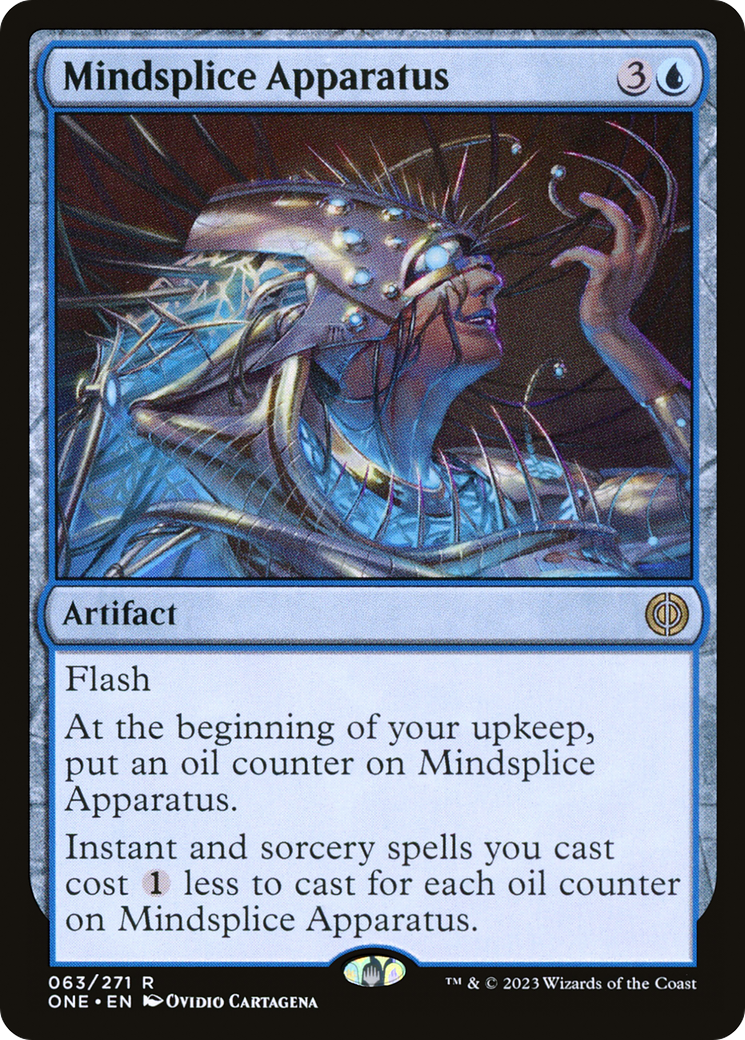 Mindsplice Apparatus [Phyrexia: All Will Be One] | Gate City Games LLC