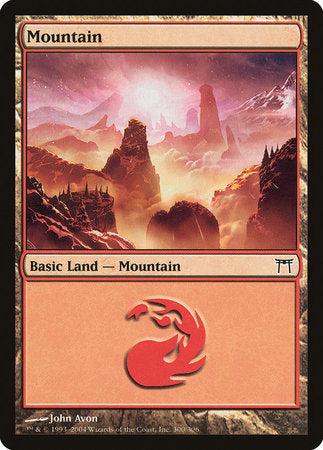 Mountain (300) [Champions of Kamigawa] | Gate City Games LLC