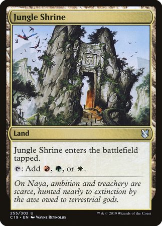 Jungle Shrine [Commander 2019] | Gate City Games LLC