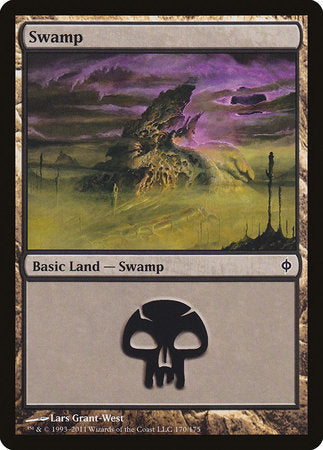 Swamp (170) [New Phyrexia] | Gate City Games LLC