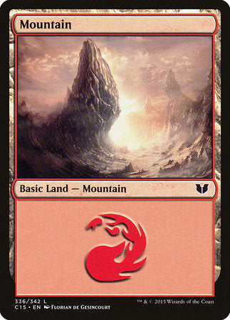 Mountain (336) [Commander 2015] | Gate City Games LLC