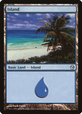 Island (101) [Duels of the Planeswalkers] | Gate City Games LLC