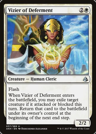 Vizier of Deferment [Amonkhet] | Gate City Games LLC