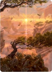 Windswept Heath Art Card [Zendikar Rising Art Series] | Gate City Games LLC