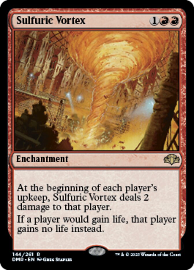 Sulfuric Vortex [Dominaria Remastered] | Gate City Games LLC