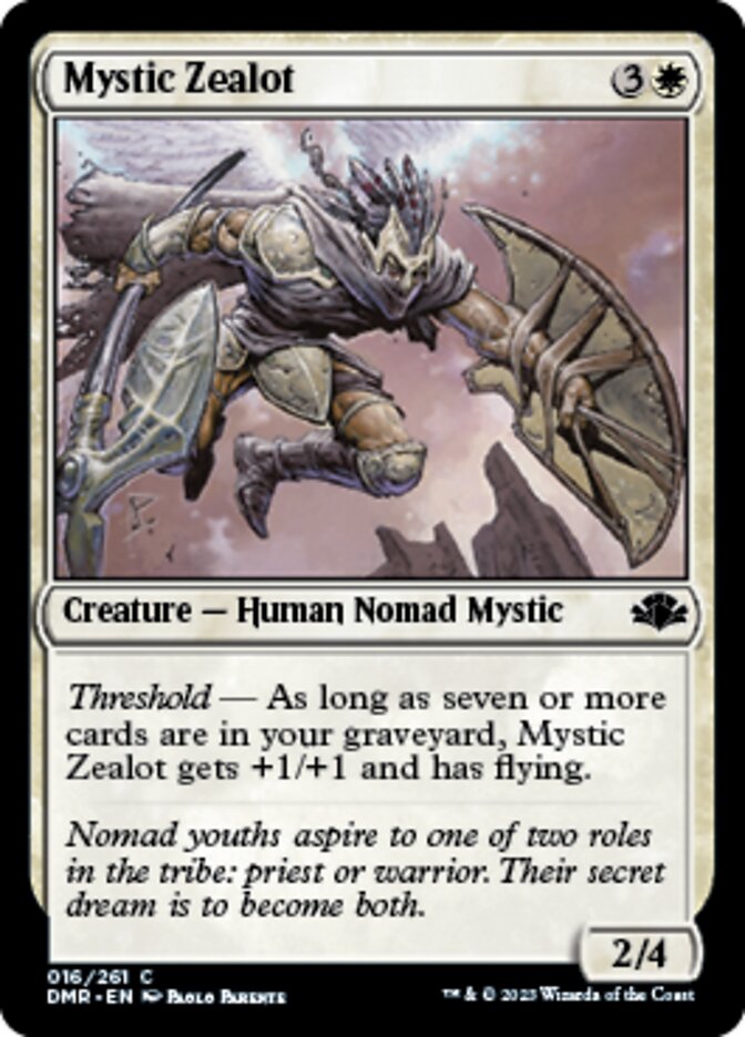 Mystic Zealot [Dominaria Remastered] | Gate City Games LLC