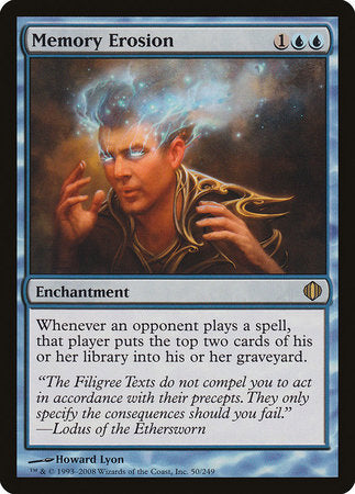 Memory Erosion [Shards of Alara] | Gate City Games LLC