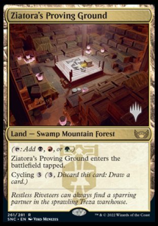 Ziatora's Proving Ground (Promo Pack) [Streets of New Capenna Promos] | Gate City Games LLC