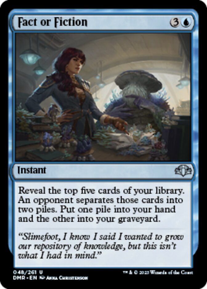 Fact or Fiction [Dominaria Remastered] | Gate City Games LLC