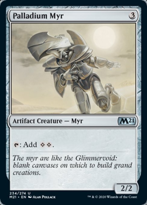 Palladium Myr [Core Set 2021] | Gate City Games LLC