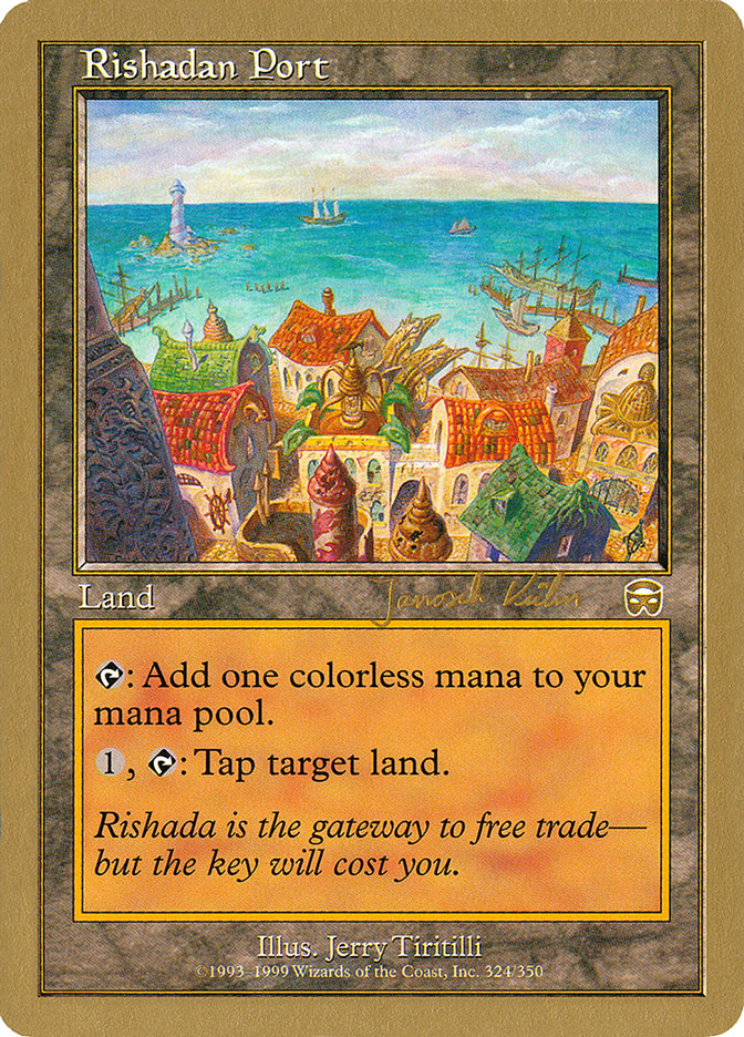 Rishadan Port (Janosch Kuhn) [World Championship Decks 2000] | Gate City Games LLC