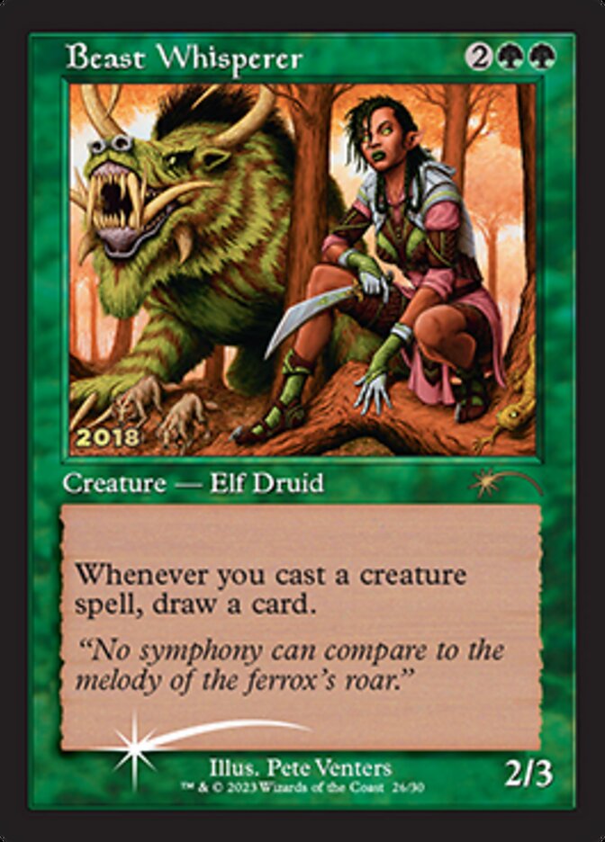 Beast Whisperer [30th Anniversary Promos] | Gate City Games LLC