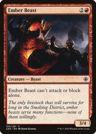 Ember Beast [Conspiracy: Take the Crown] | Gate City Games LLC