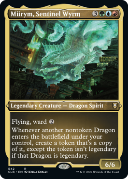 Miirym, Sentinel Wyrm (Foil Etched) [Commander Legends: Battle for Baldur's Gate] | Gate City Games LLC