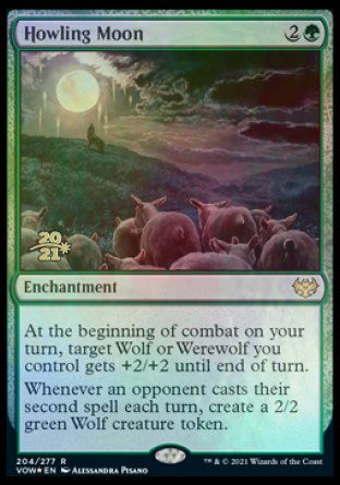 Howling Moon [Innistrad: Crimson Vow Prerelease Promos] | Gate City Games LLC