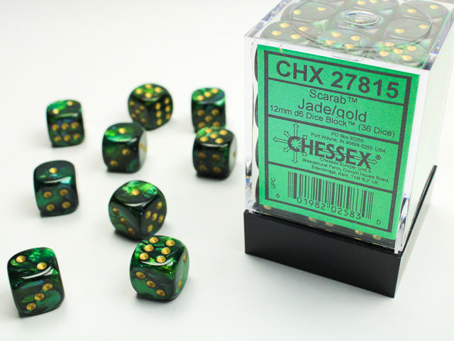 Chessex Gemini 12mm Dice Block | Gate City Games LLC