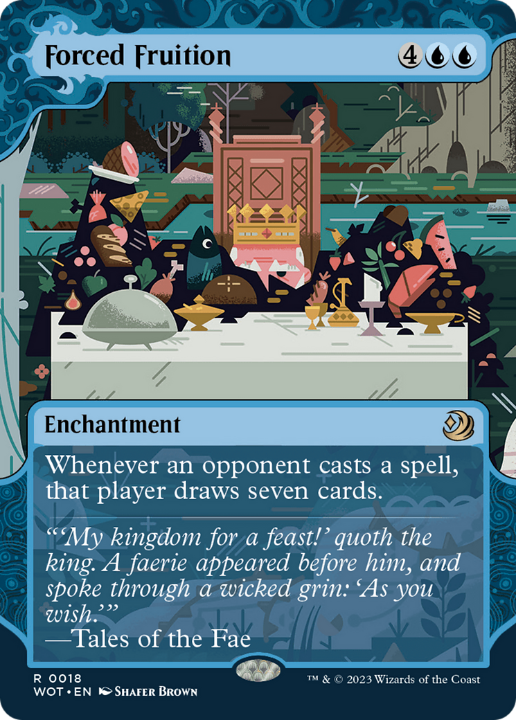 Forced Fruition [Wilds of Eldraine: Enchanting Tales] | Gate City Games LLC