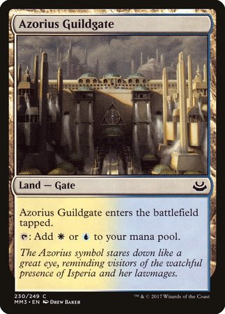 Azorius Guildgate [Modern Masters 2017] | Gate City Games LLC