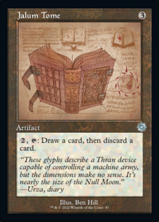 Jalum Tome (Retro Schematic) [The Brothers' War Retro Artifacts] | Gate City Games LLC
