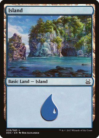 Island (28) [Duel Decks: Mind vs. Might] | Gate City Games LLC