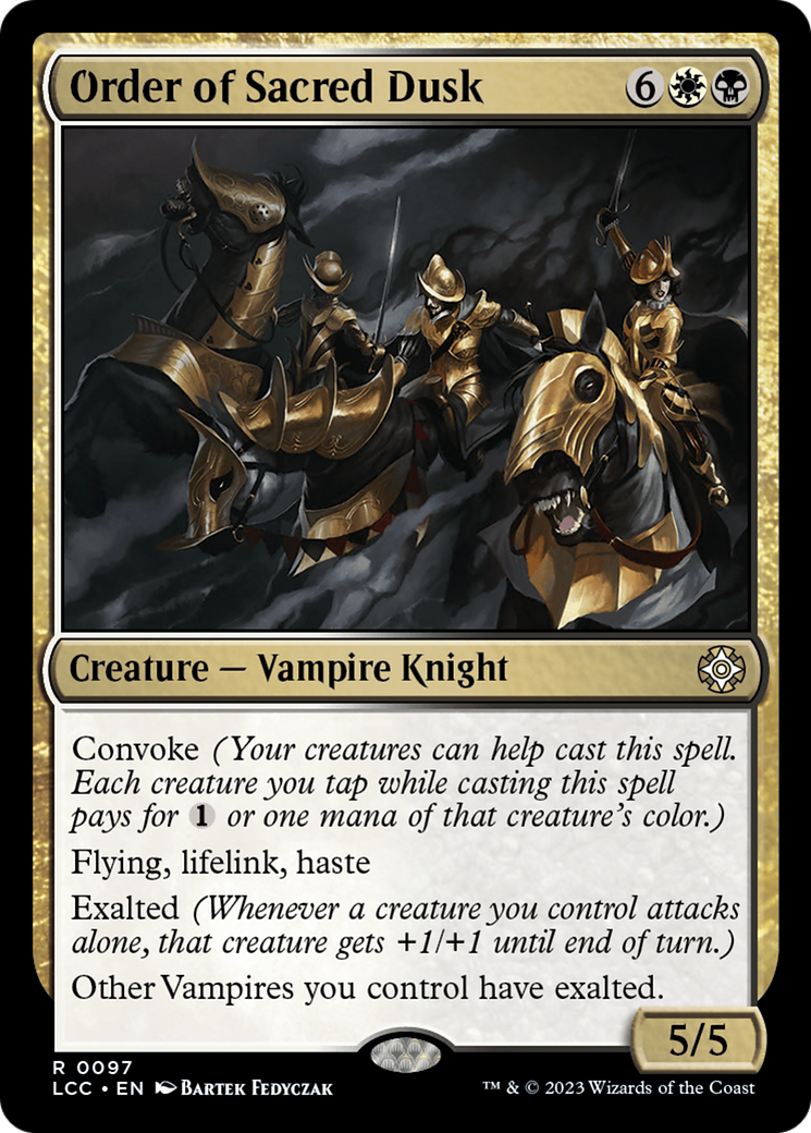 Order of Sacred Dusk [The Lost Caverns of Ixalan Commander] | Gate City Games LLC