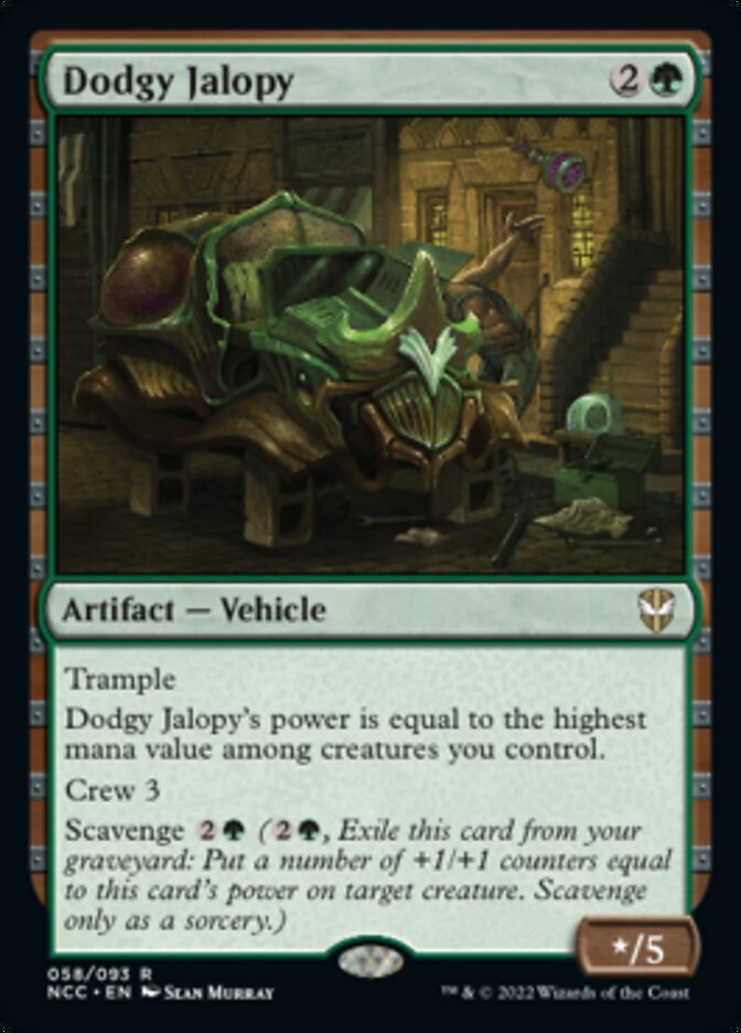 Dodgy Jalopy [Streets of New Capenna Commander] | Gate City Games LLC