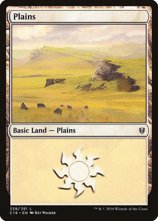 Plains (339) [Commander 2016] | Gate City Games LLC