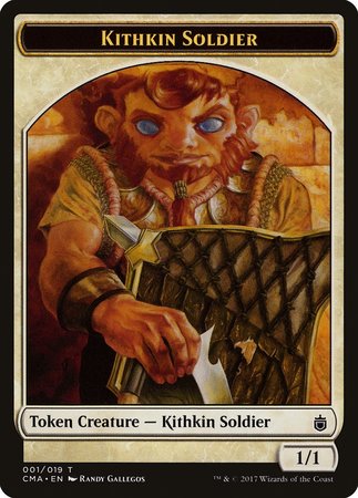 Kithkin Soldier Token (001) [Commander Anthology Tokens] | Gate City Games LLC