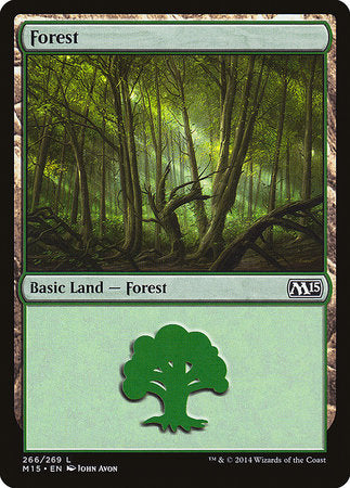 Forest (266) [Magic 2015] | Gate City Games LLC