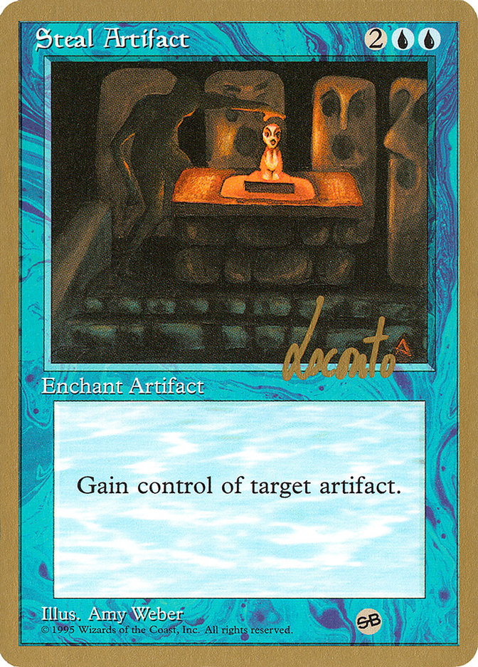 Steal Artifact (Michael Loconto) (SB) [Pro Tour Collector Set] | Gate City Games LLC