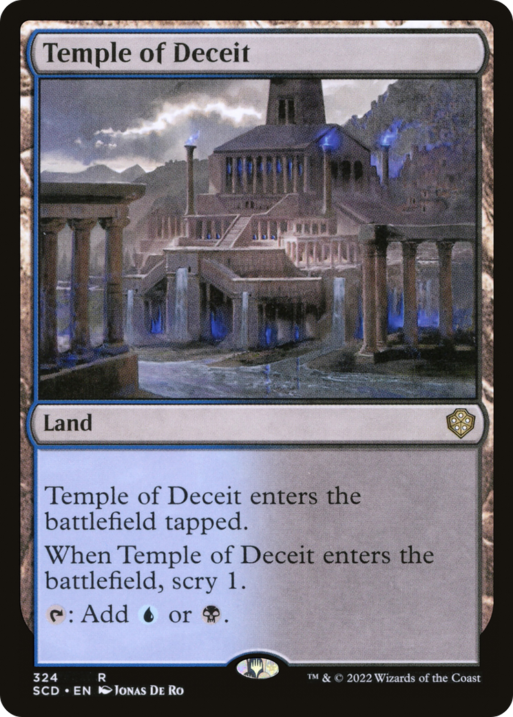 Temple of Deceit [Starter Commander Decks] | Gate City Games LLC