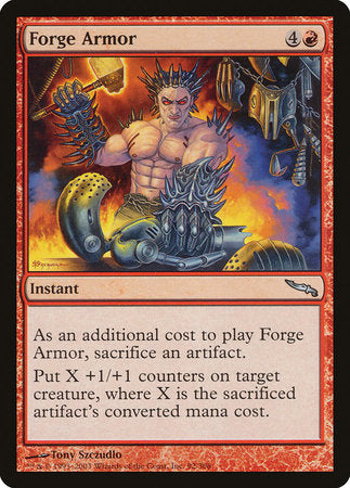 Forge Armor [Mirrodin] | Gate City Games LLC