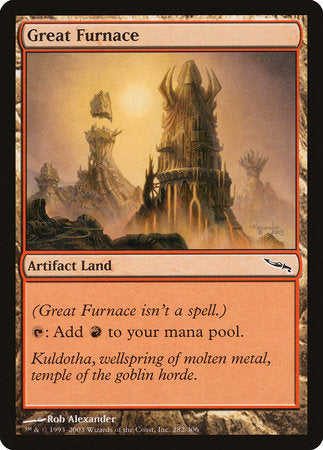 Great Furnace [Mirrodin] | Gate City Games LLC