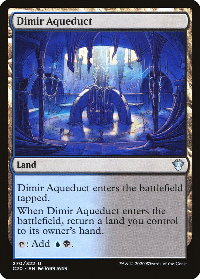 Dimir Aqueduct [Commander 2020] | Gate City Games LLC