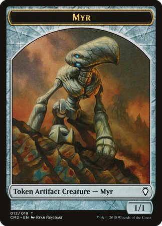 Myr Token [Commander Anthology Volume II Tokens] | Gate City Games LLC