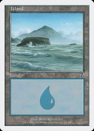 Island (333) [Seventh Edition] | Gate City Games LLC
