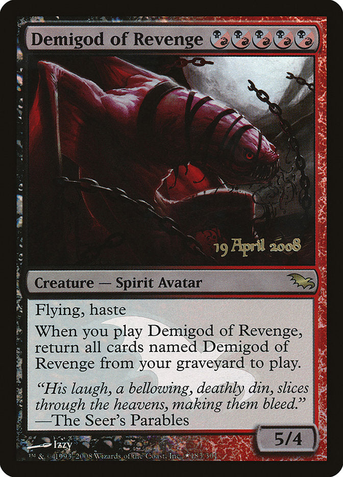 Demigod of Revenge [Shadowmoor Promos] | Gate City Games LLC