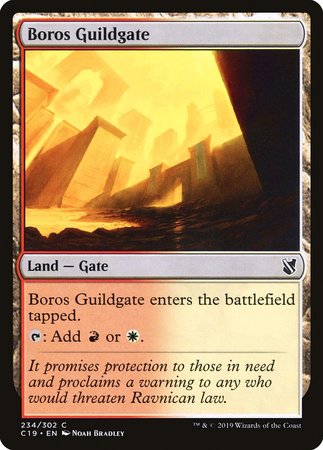 Boros Guildgate [Commander 2019] | Gate City Games LLC