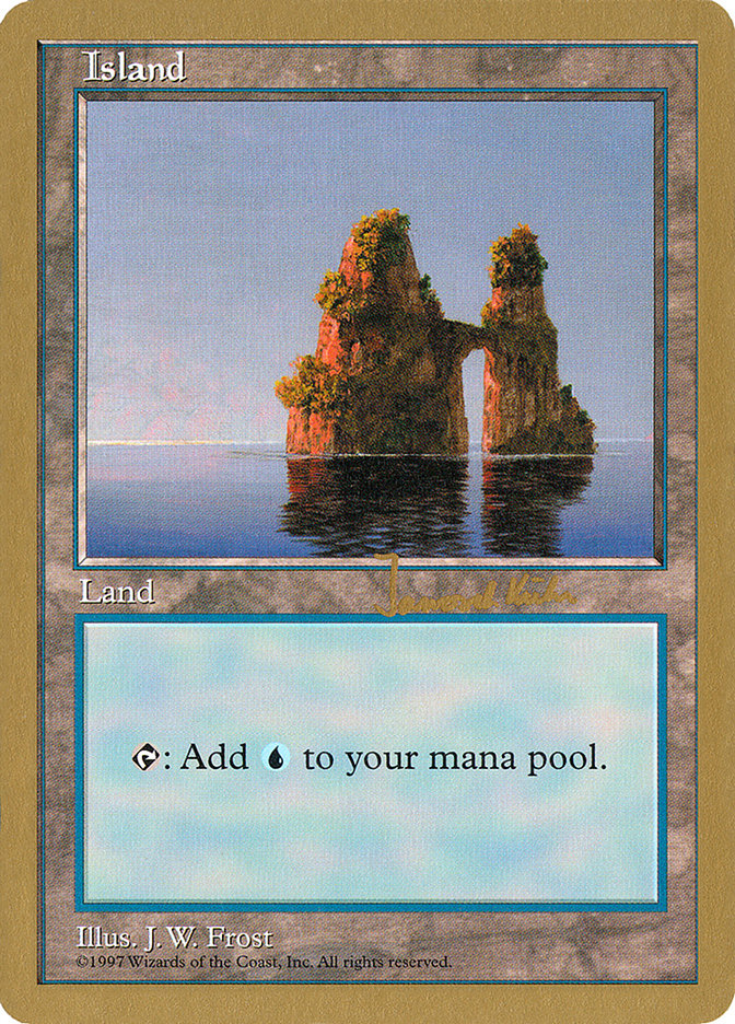 Island (jk436) (Janosch Kuhn) [World Championship Decks 1997] | Gate City Games LLC