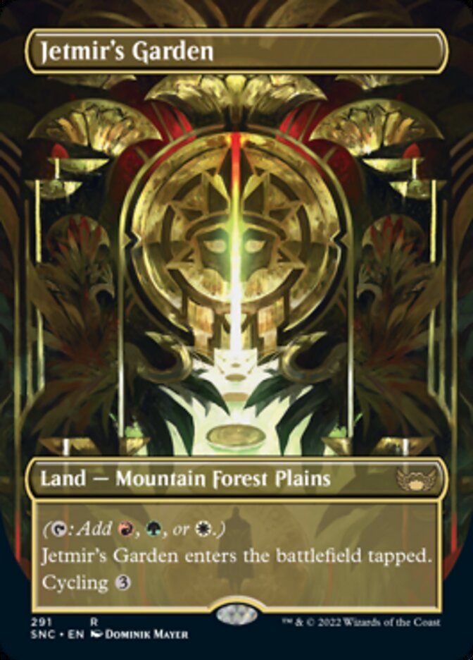 Jetmir's Garden (Borderless Alternate Art) [Streets of New Capenna] | Gate City Games LLC